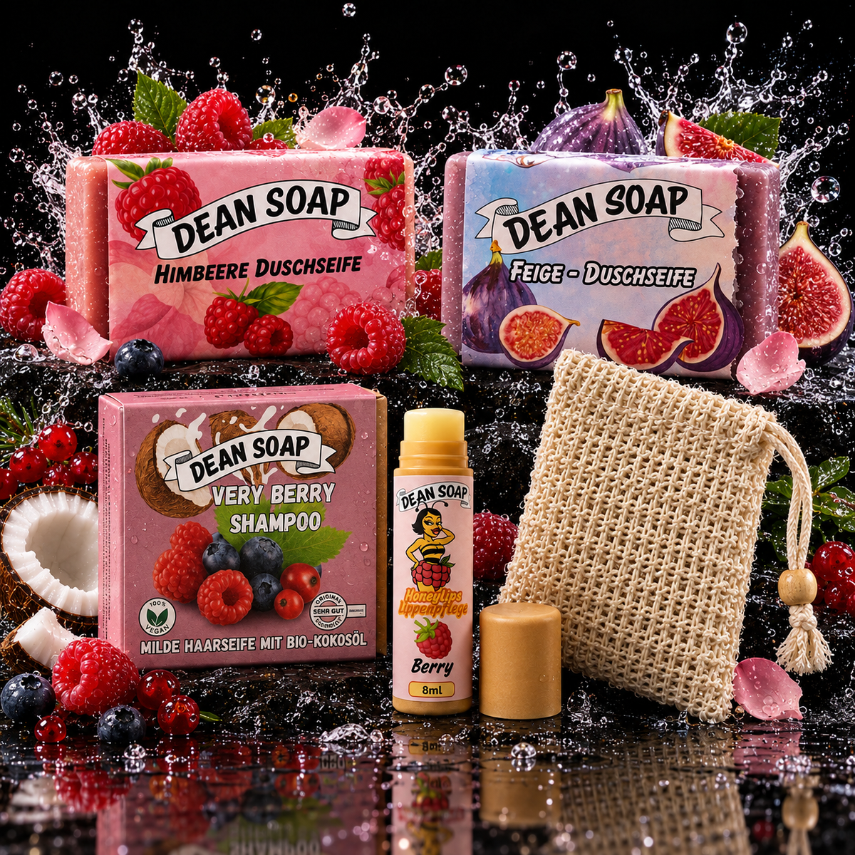 Ladies Bundle – Duschseifen, Shampoo & Lippenpflege