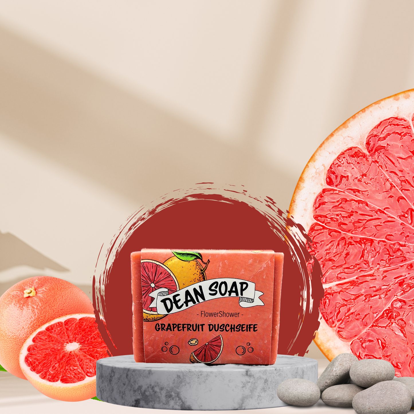 Grapefruit – Duschseife mit Grapefruitkernextrakt