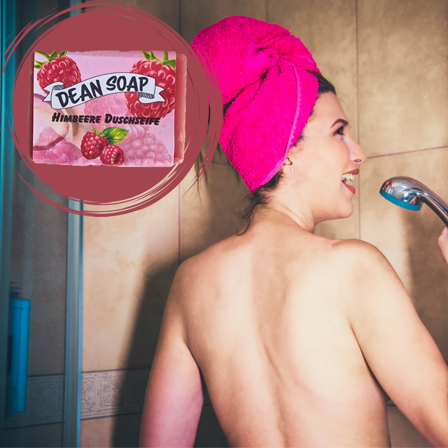 Himbeere Duschseife