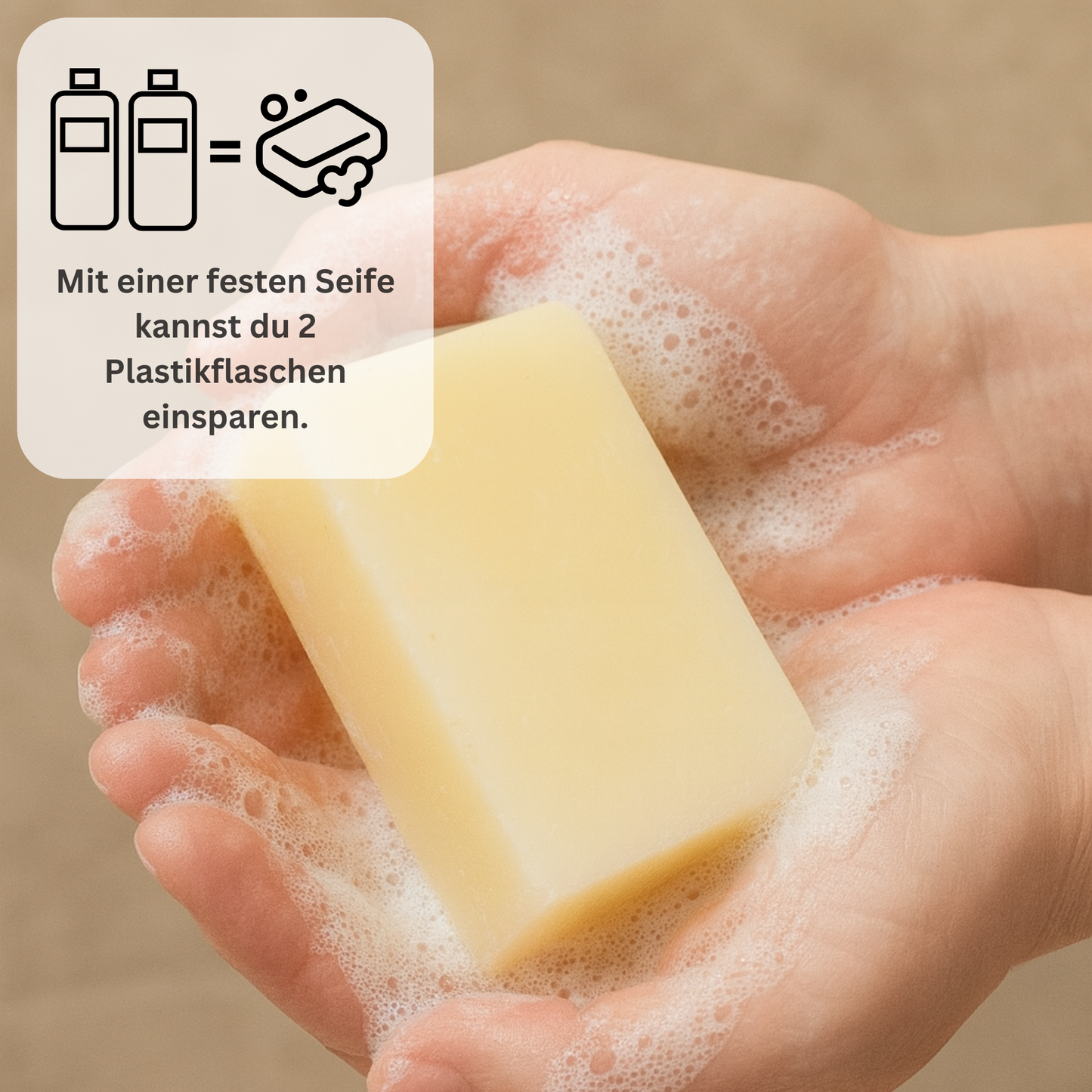 Bio-Kokos – Duftfreie Duschseife mit 4 Zutaten