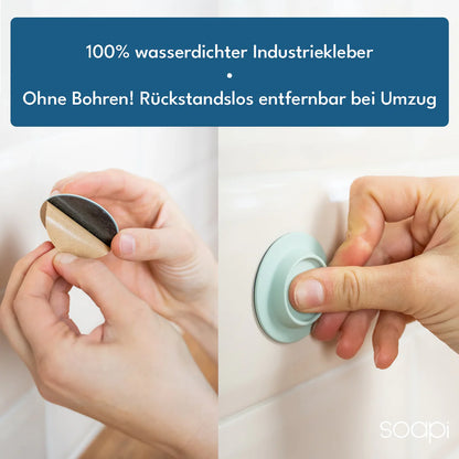 Soapi – Magnetischer Seifenhalter aus Recyclingmaterial