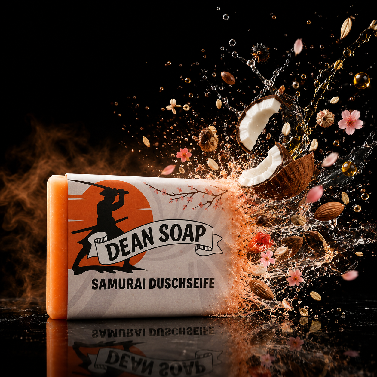 Samurai Soap – Duschseife mit Kirschblütenduft