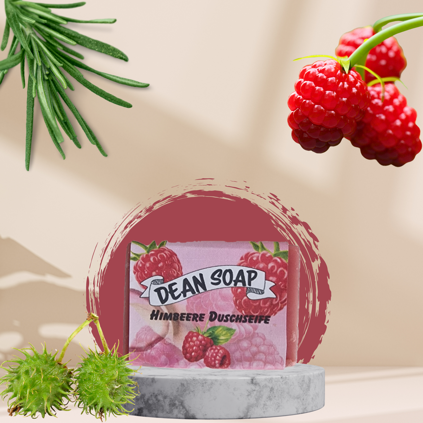 Himbeere Duschseife
