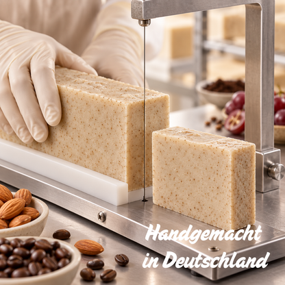 Magic Marzi-Pan – Duschseife mit Marzipanduft & Kaffeepeeling