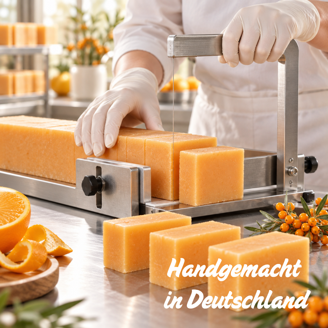 Orange & Sanddorn – Duschseife mit Bio-Mandelöl