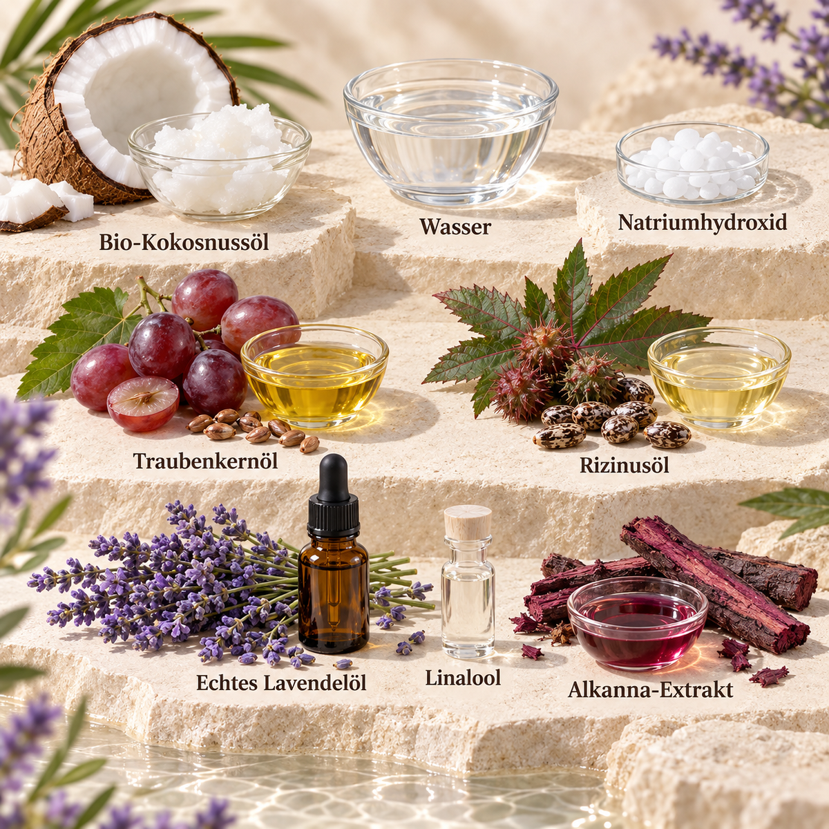 Lavendel – Duschseife mit echtem Lavendelöl